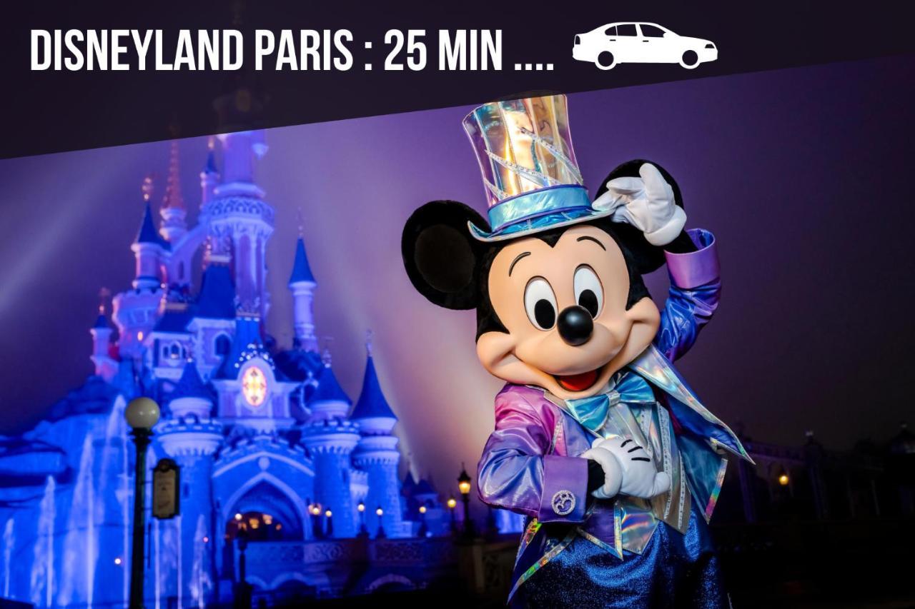 Evasion Entre Paris, Disneyland Et Bords De Marne Нуази-ле-Гран Екстериор снимка